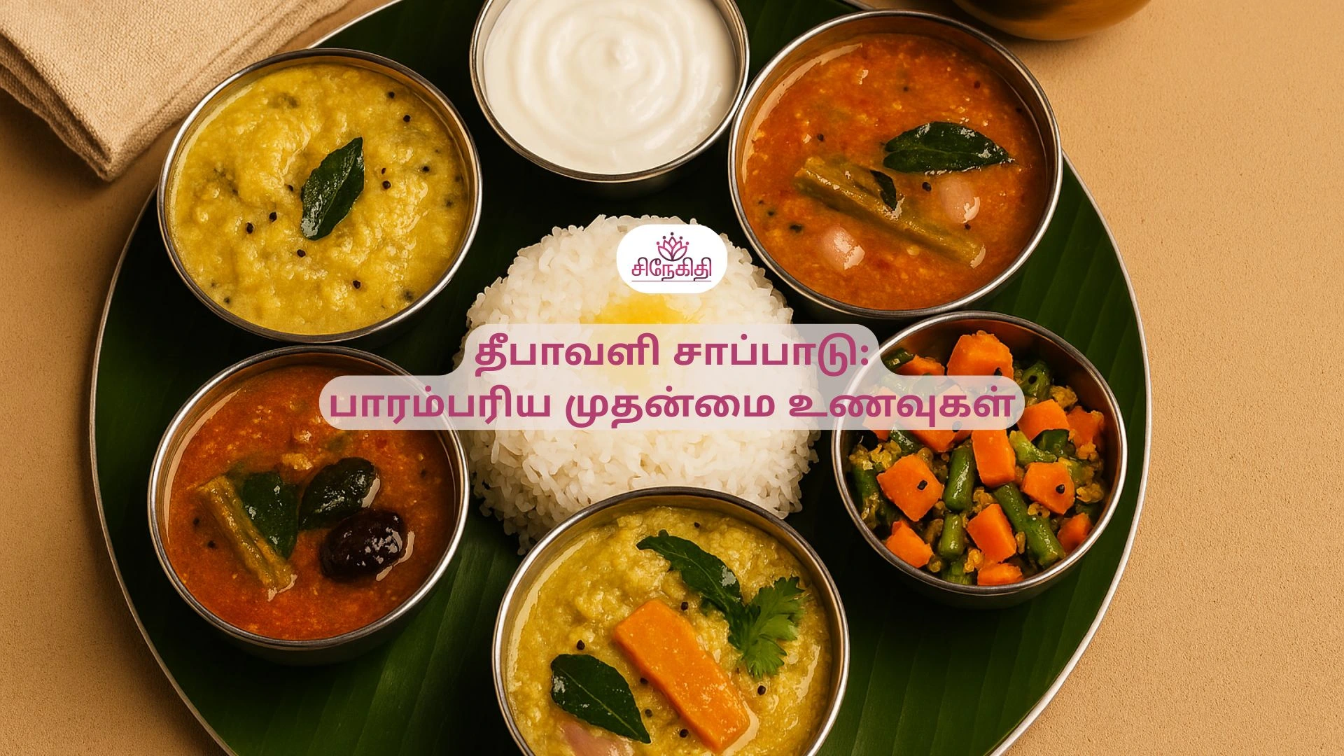 தீபாவளி சாப்பாடு: தமிழர் பாரம்பரிய முதன்மை உணவுகள்