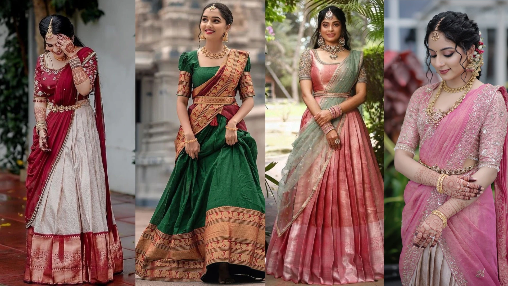 பாவாடை தாவணி: பாரம்பரியத்தின் நளினம், நவீனத்தின் நாட்டியம்