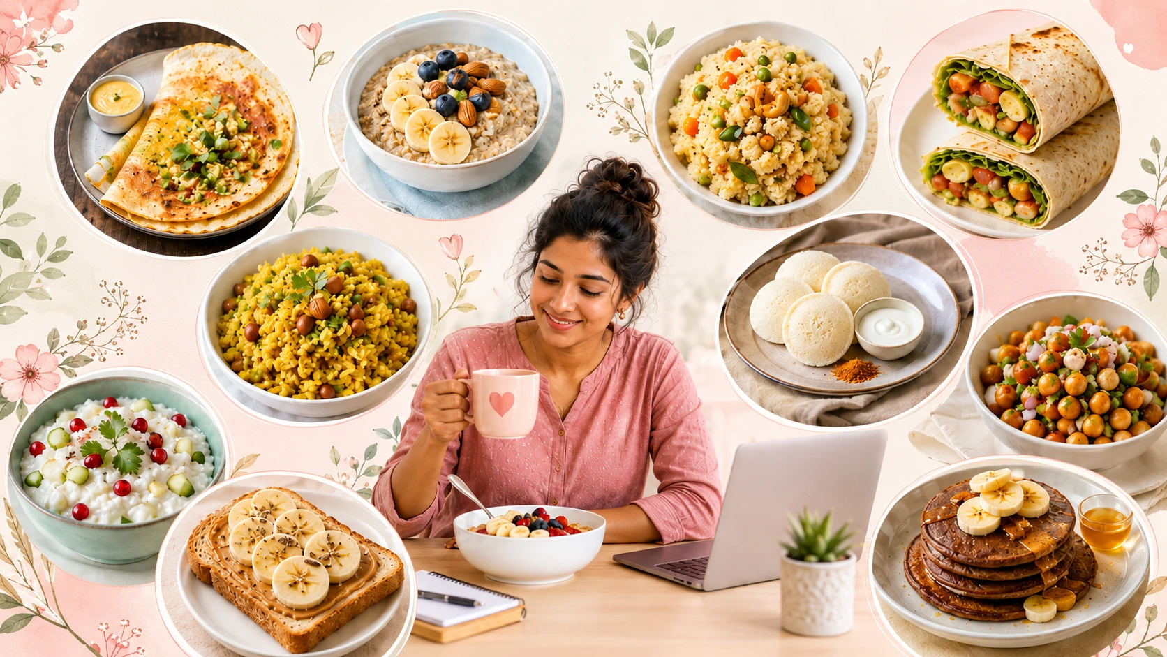 Quick Healthy Breakfast Ideas in Tamil | 10 விரைவான ஆரோக்கியமான காலை உணவுகள்
